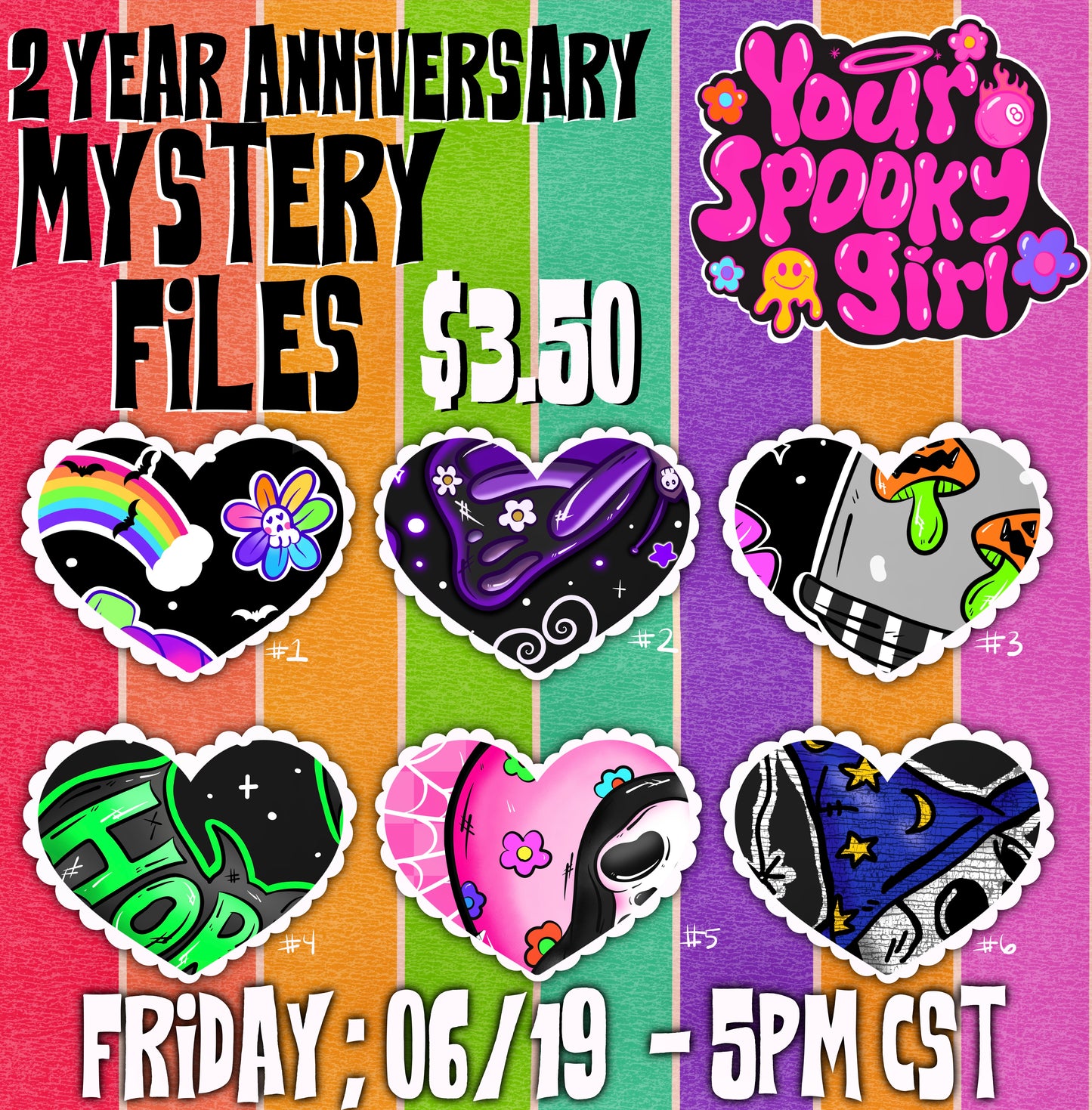 2 Year Anniversary Mysteries!! 🩷