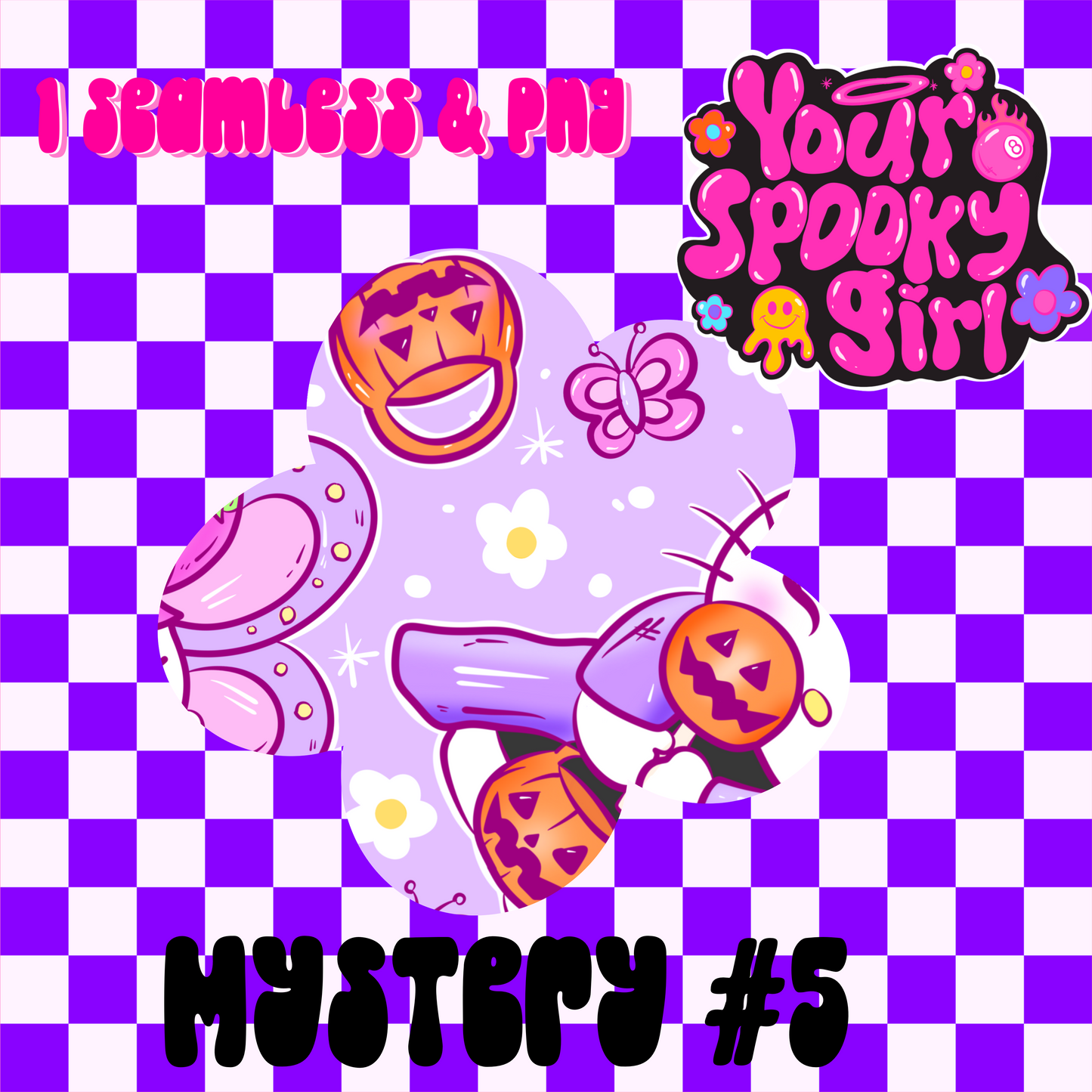 Mystery 5 • seamless + png