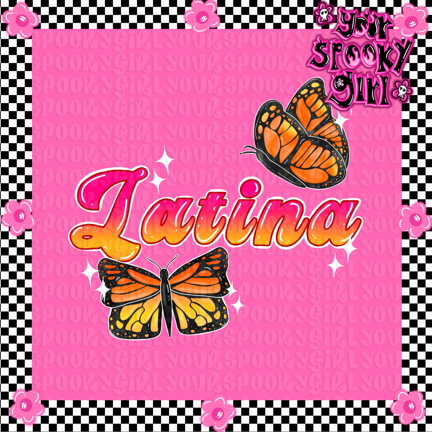 Latina butterflies