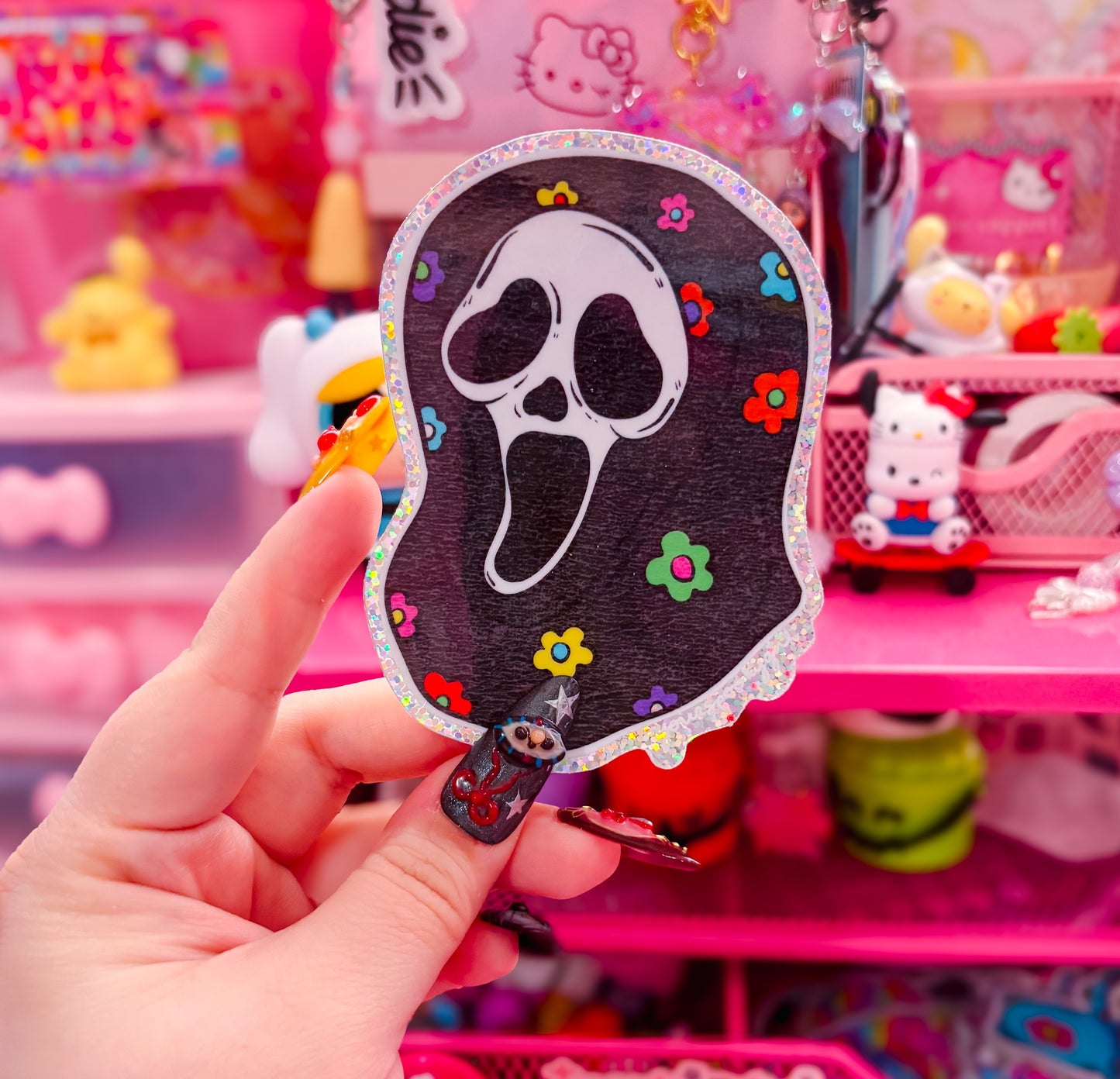 Groovy Scream sticker