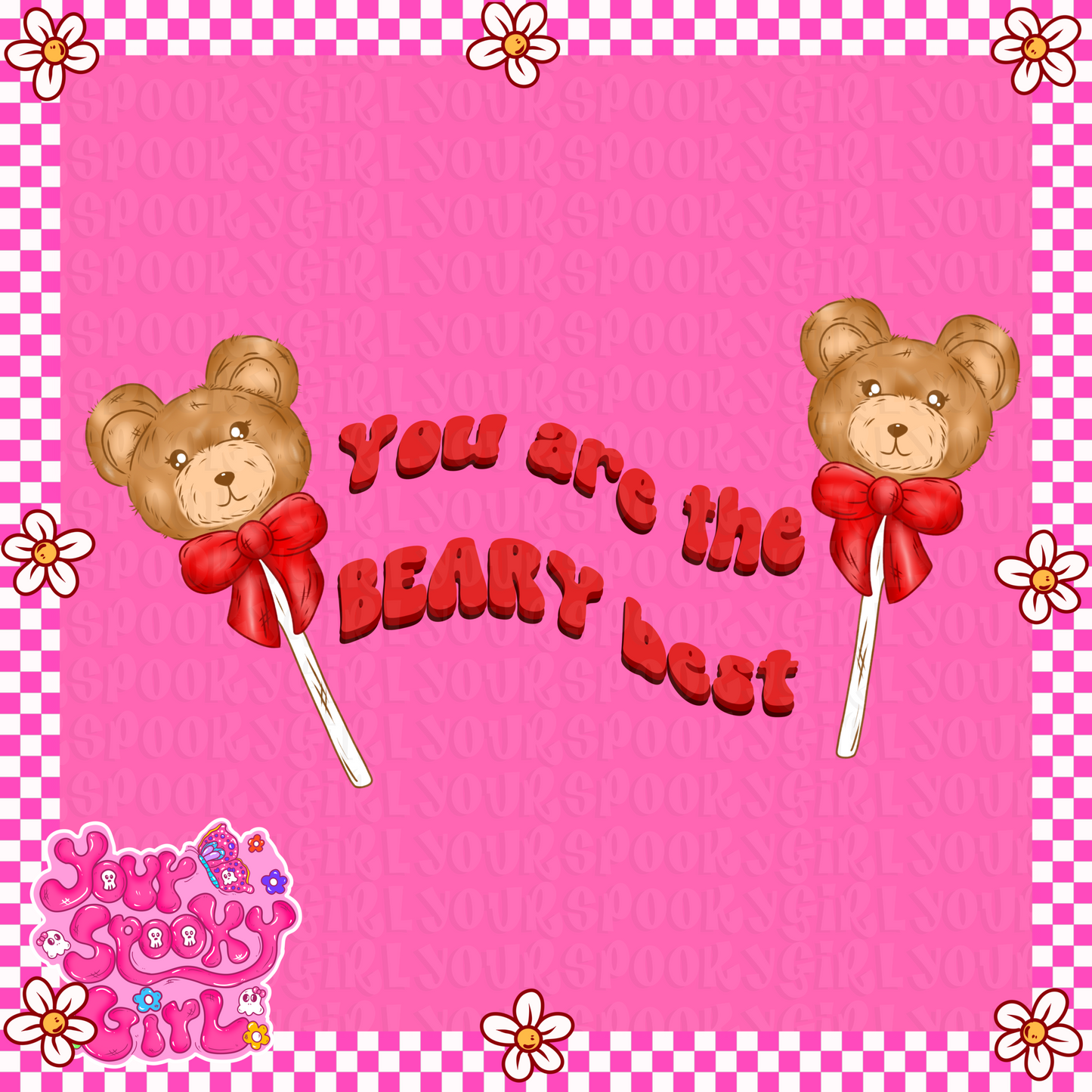 Valentine Bear Lollies