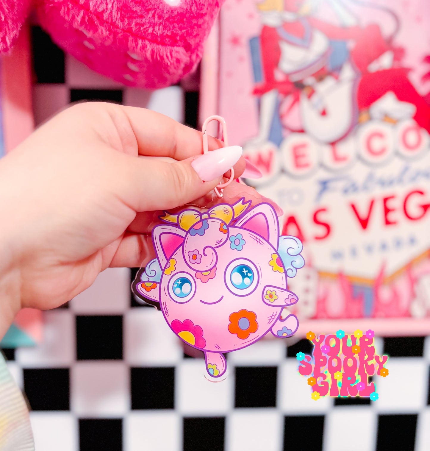 Groovy Jiggle keychain LIMITED