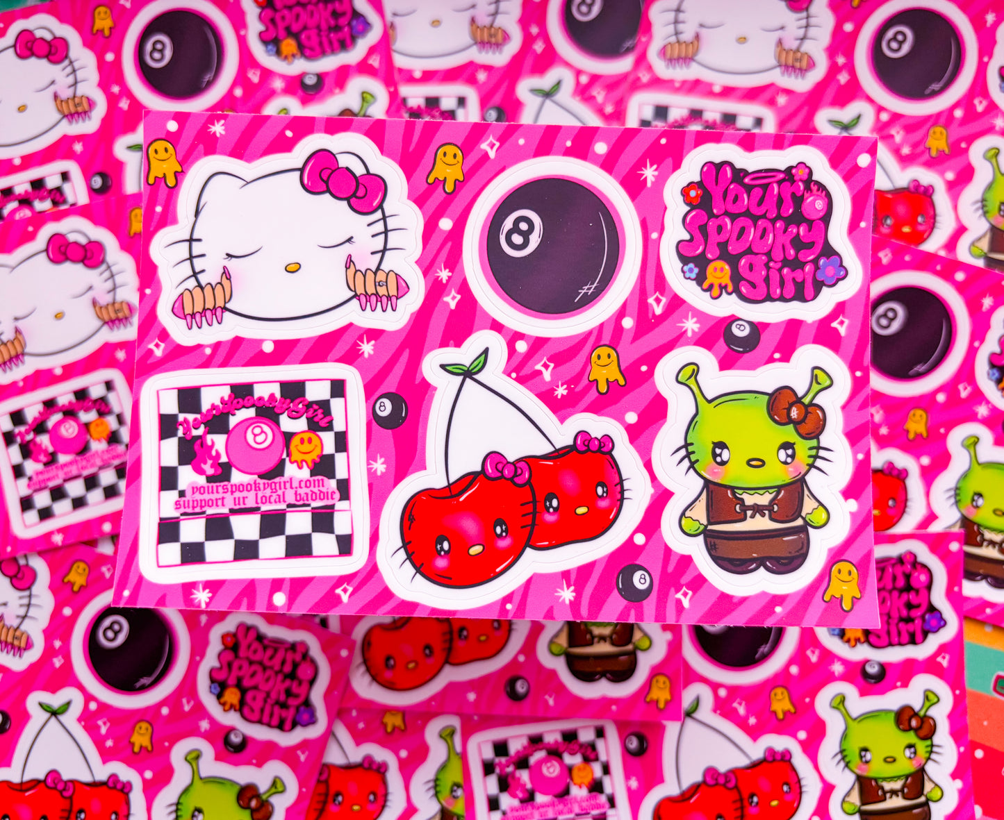 YSG vibez sticker sheet!
