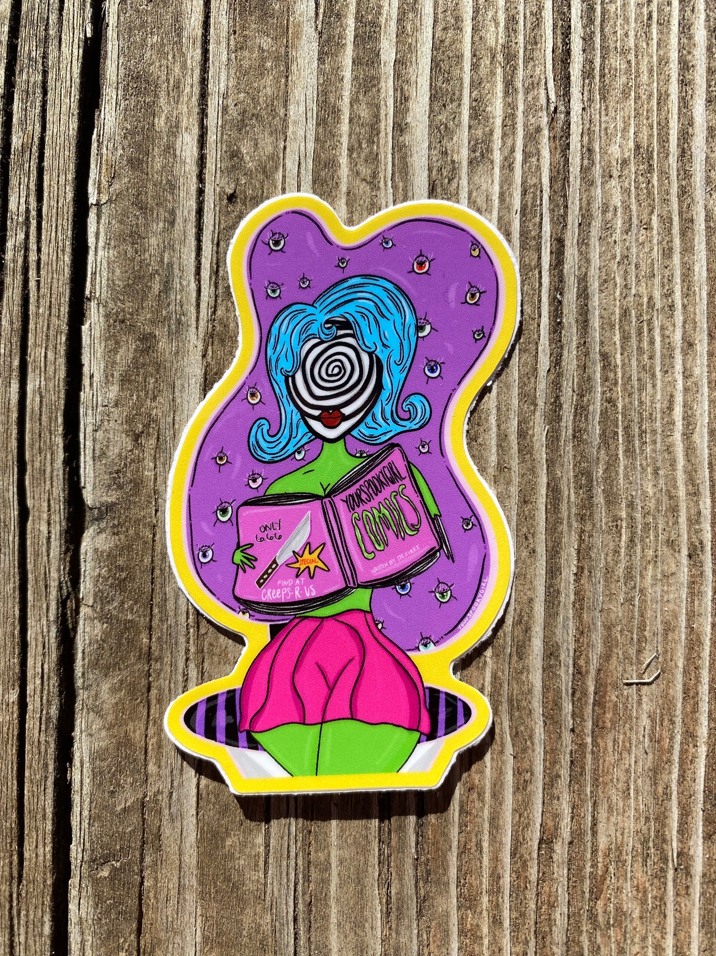 SpookyGirl Comics Sticker