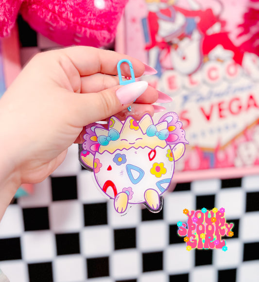 Groovy Egg keychain LIMITED