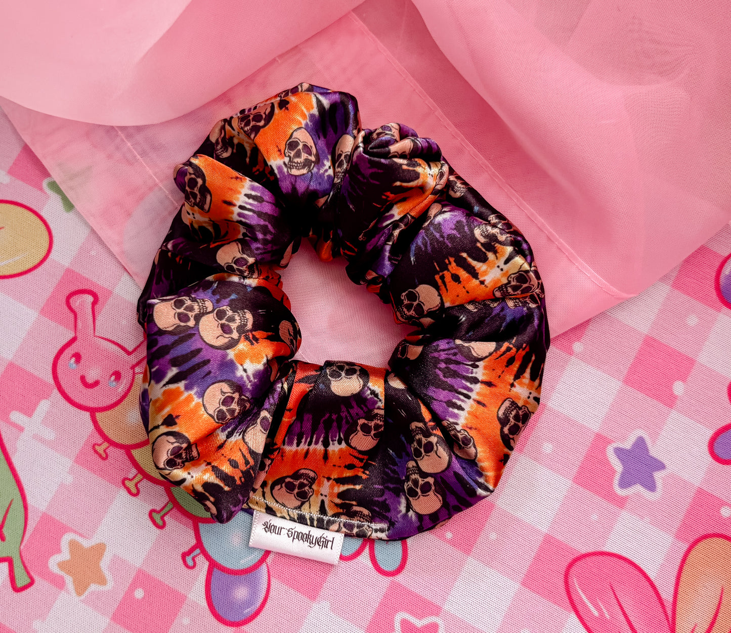 RTS tie dye skulls