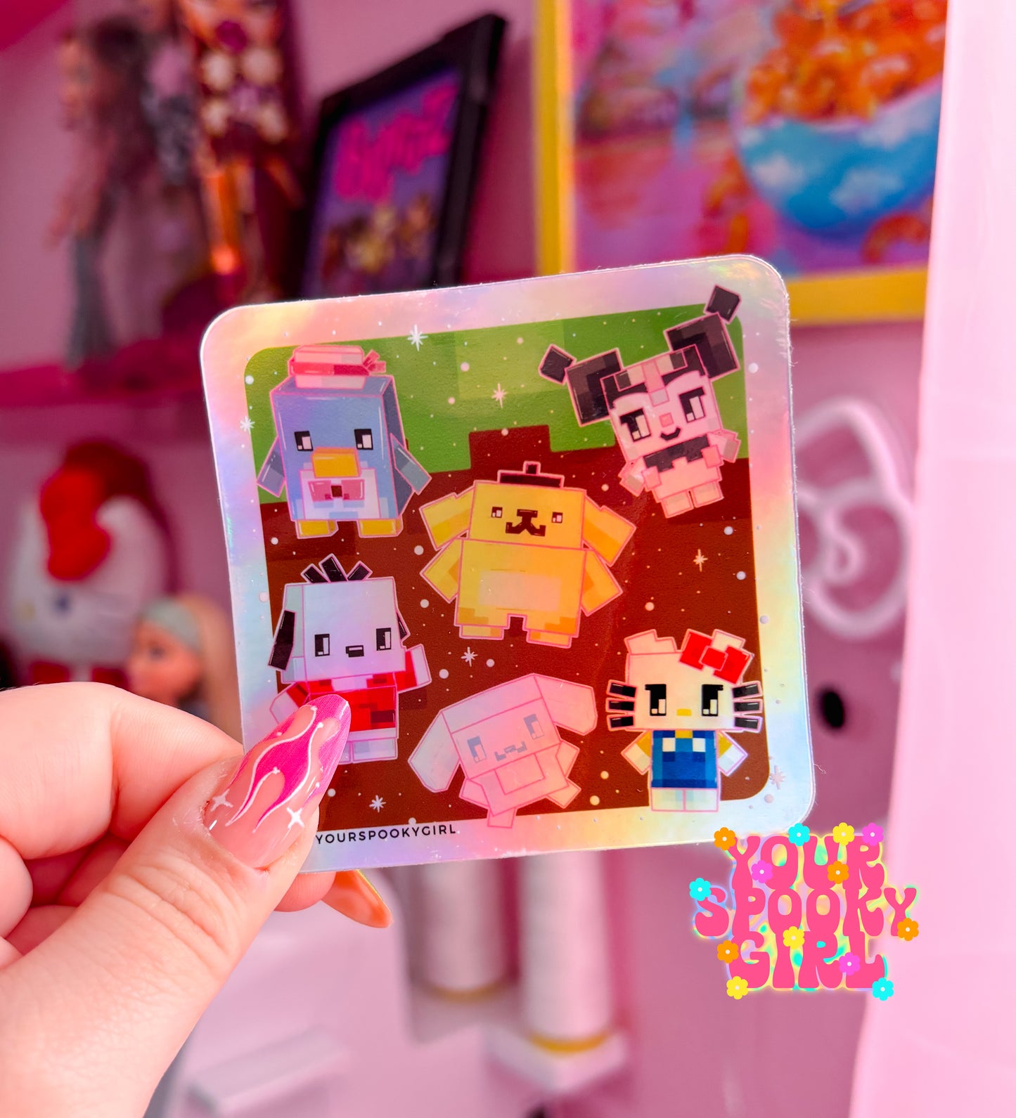 MineKitty sticker