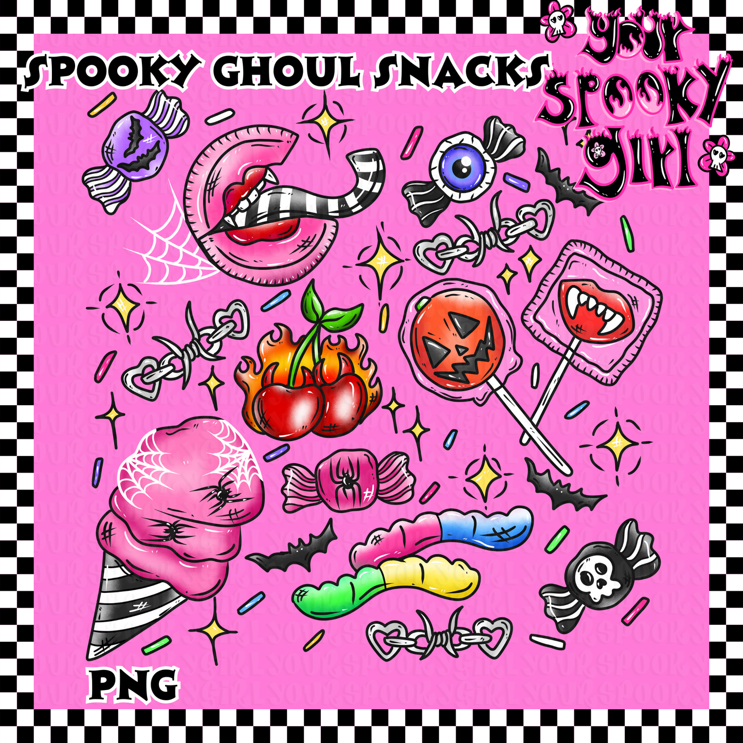 Spooky Ghoul Snacks M1