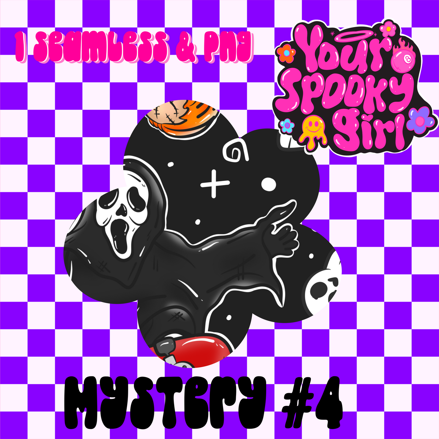 Mystery 4 • seamless + png