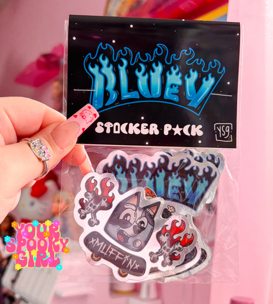 Sk8r Dogs sticker packs