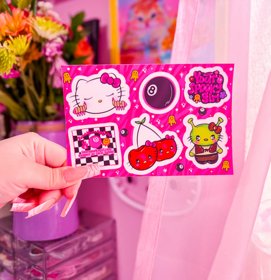 YSG vibez sticker sheet!