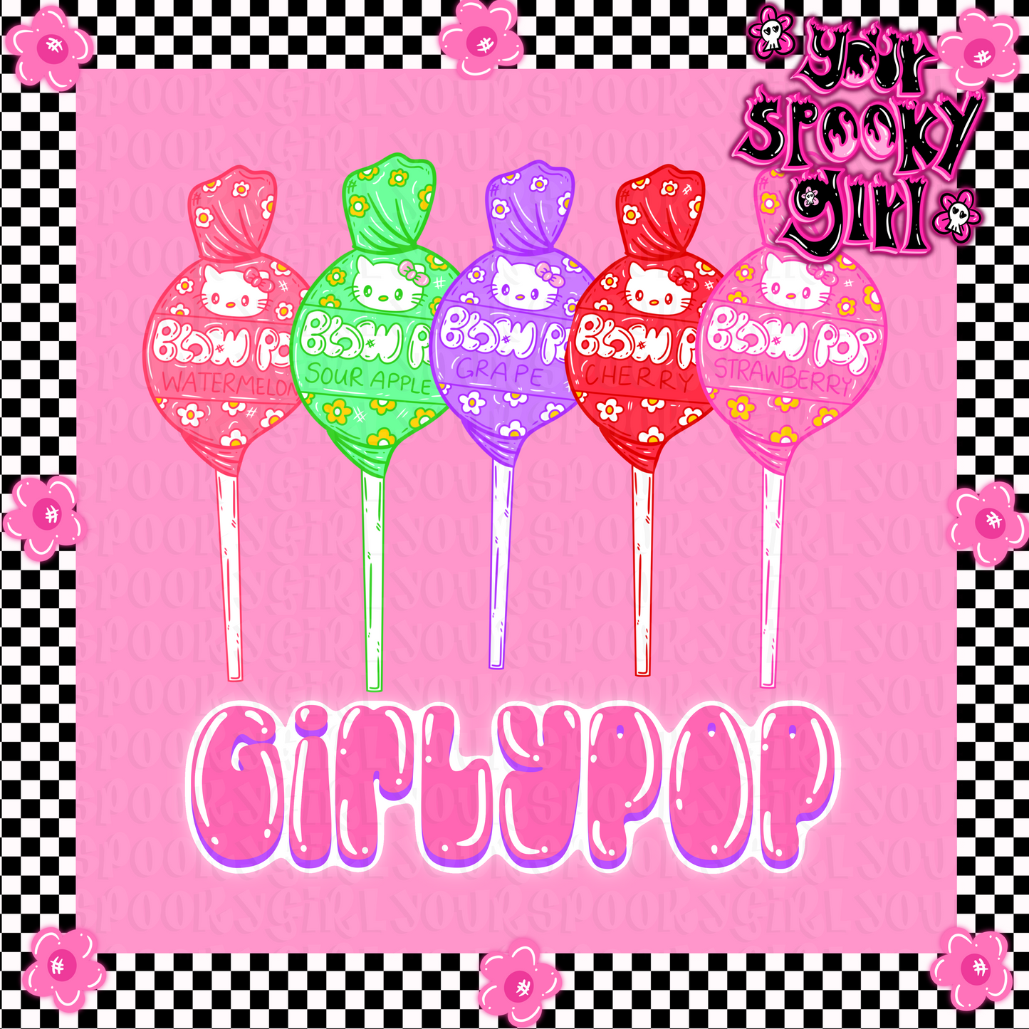 Kitty pops M8
