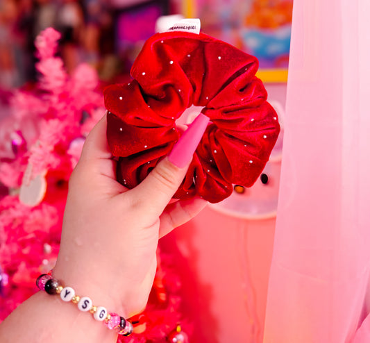 red velvet rhinestones