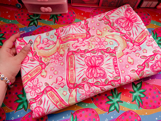 AntiSocial butterfly towel