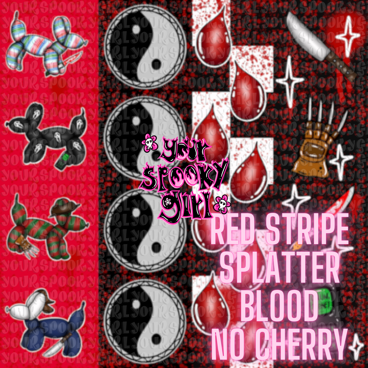 Horror Dogs Stripes 🍒