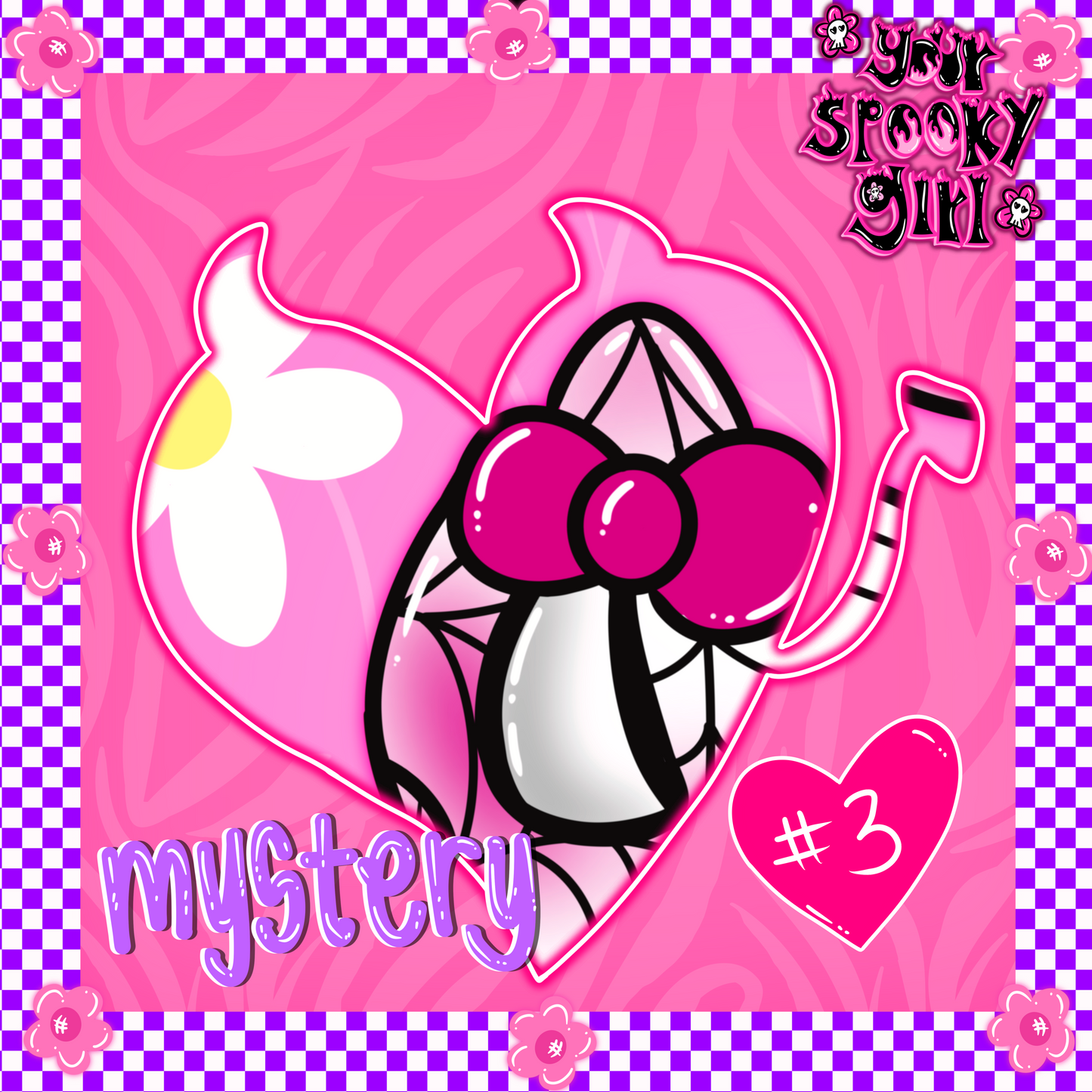 Girly spider kitty