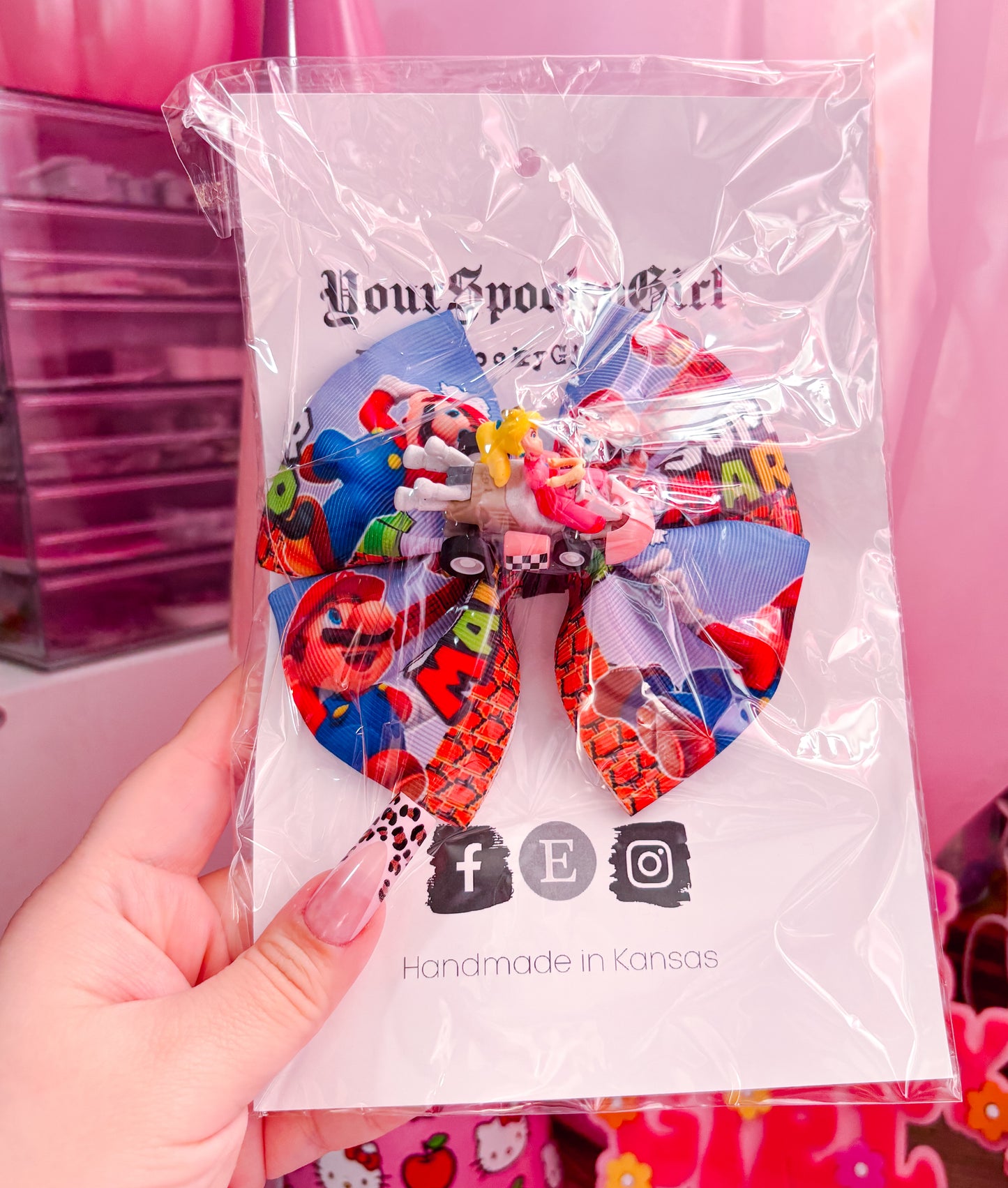 Princess cart bow