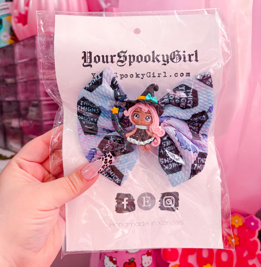 Thick witch bow