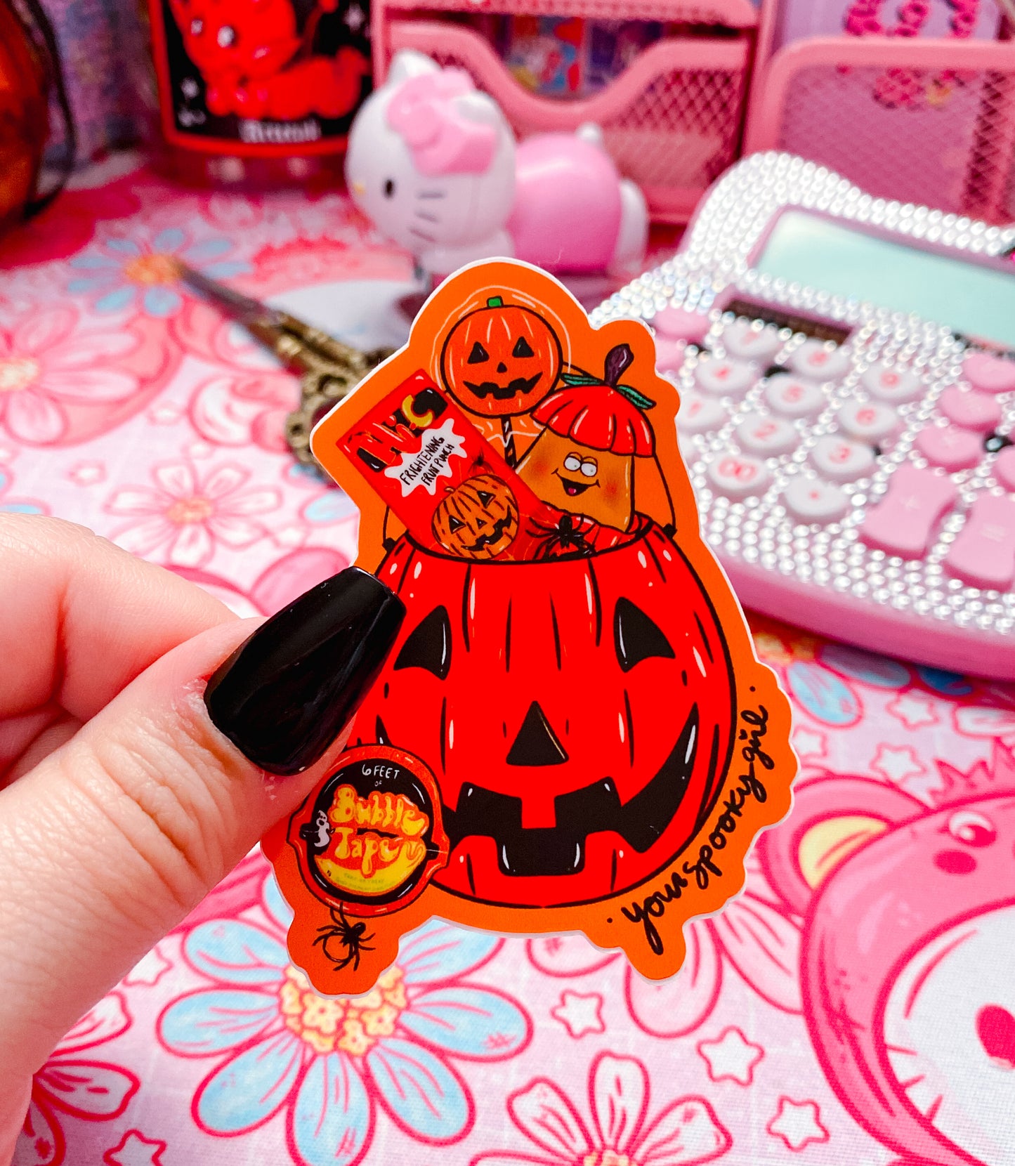 Nostalgia Halloween sticker