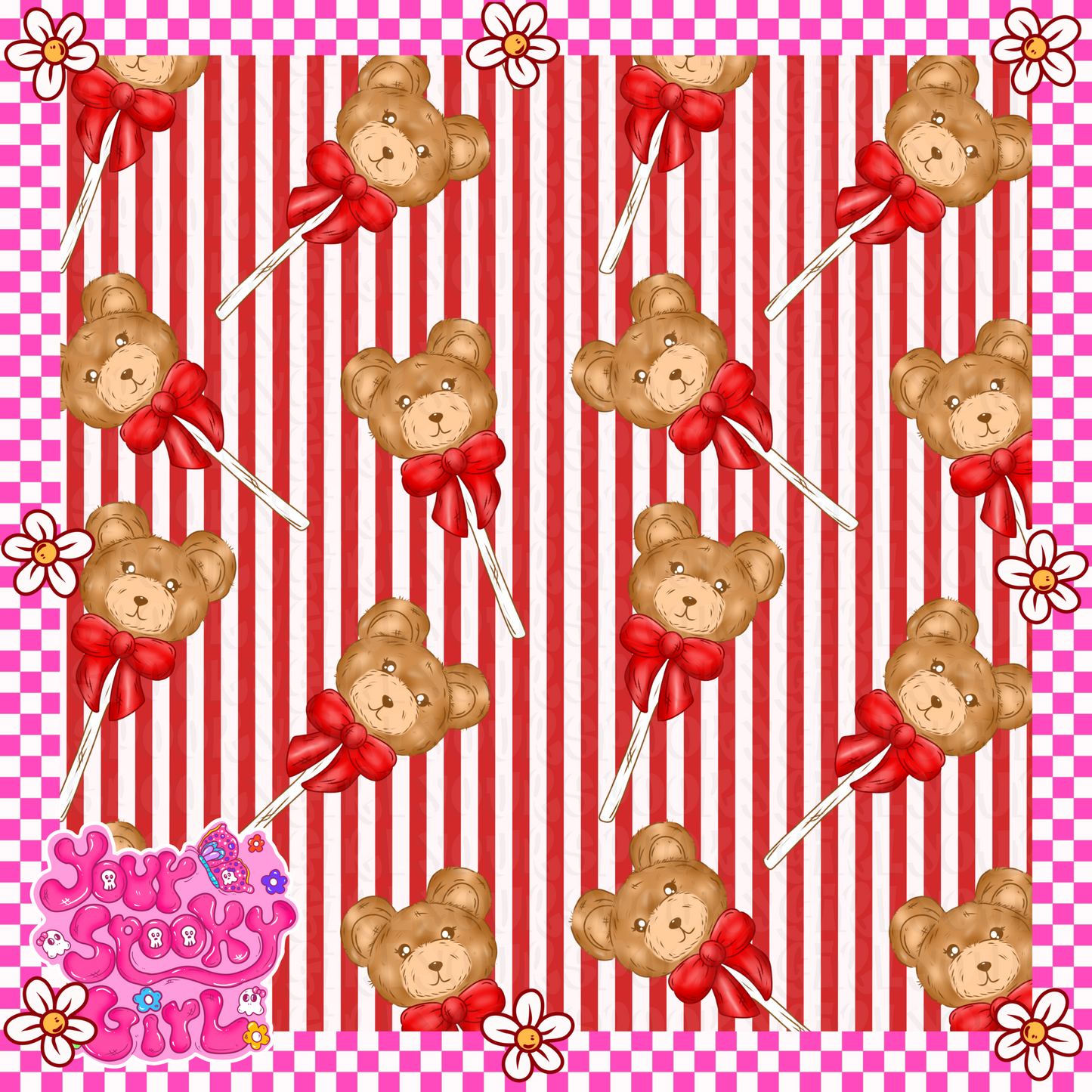 Valentine Bear Lollies