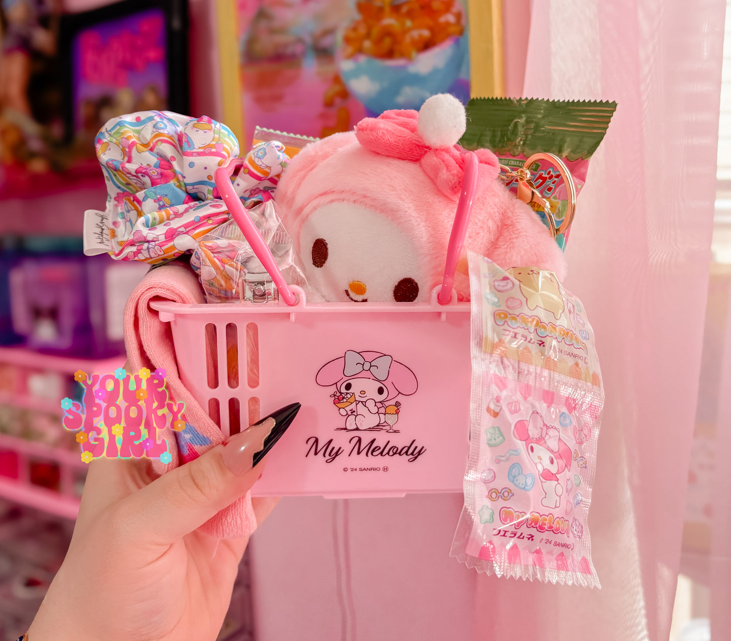 Rio basket waffle pink
