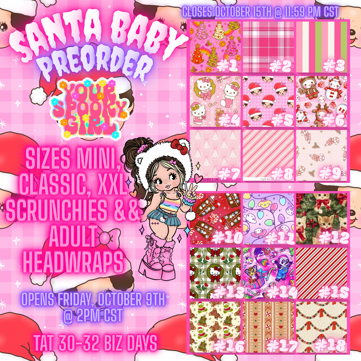 Santa baby PREORDER🎄🩰🎀🧸