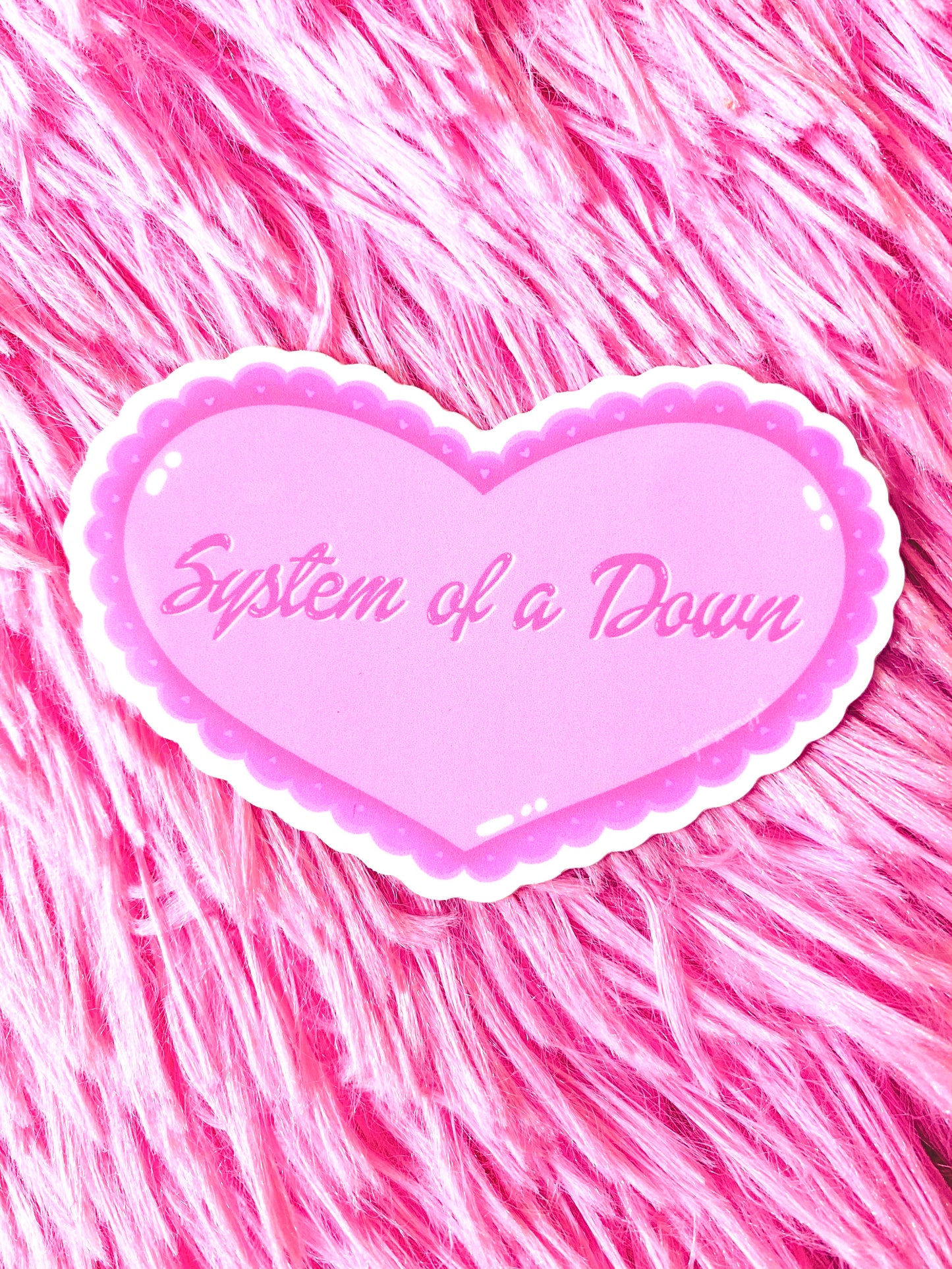 Pink SOAD Sticker