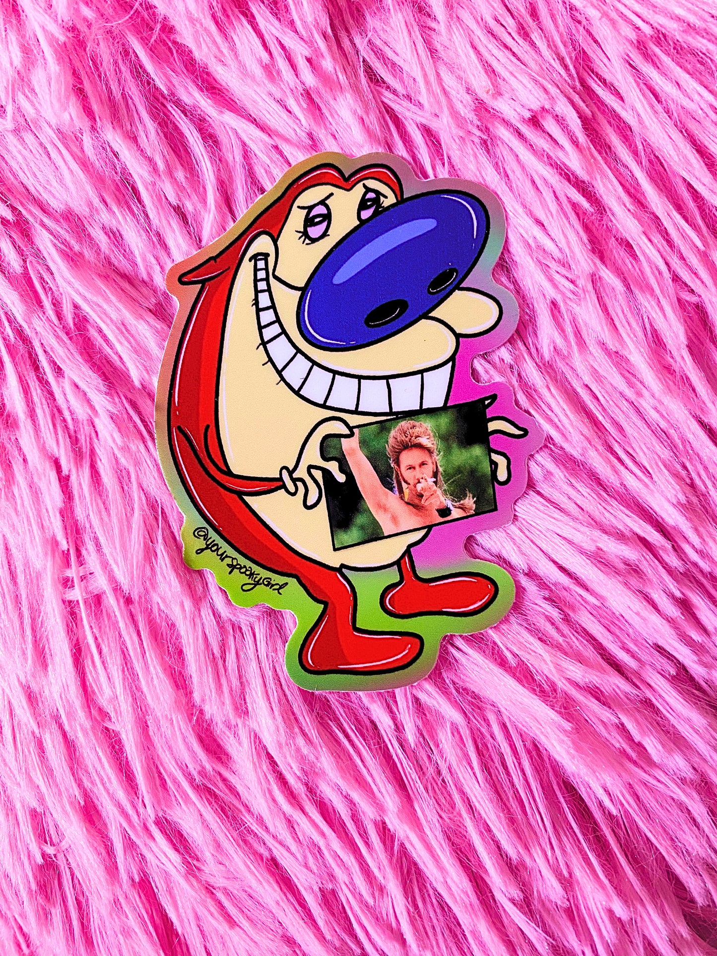 Stimpy’s Fantasy Sticker