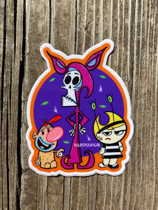 Ahh! Grim Sticker