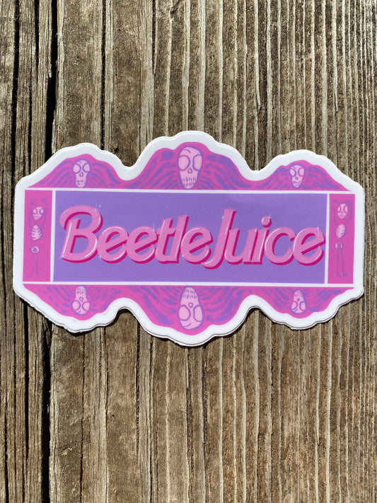 Pastel Beetle Sticker