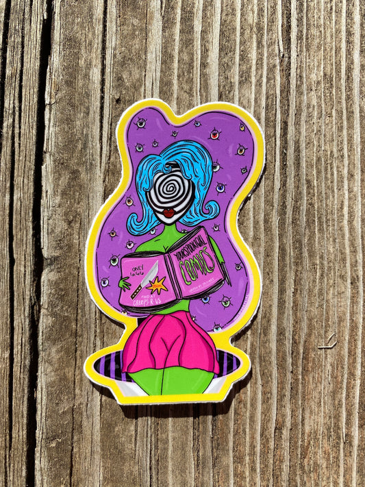 SpookyGirl Comics Sticker